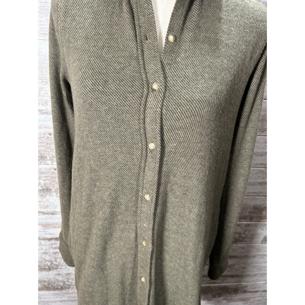 Faherty Dress Legend Sweater Dress Green Mini Minimalist Casual Size XS - Picture 2 of 5